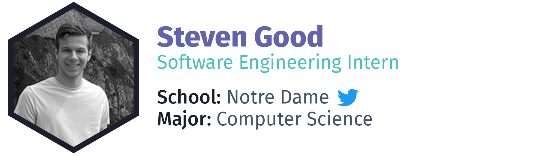Steven Good - Software Engineering Intern