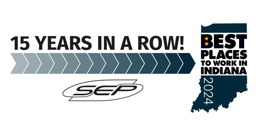 SEP Best Workplaces 15 Years in a Row Graphic