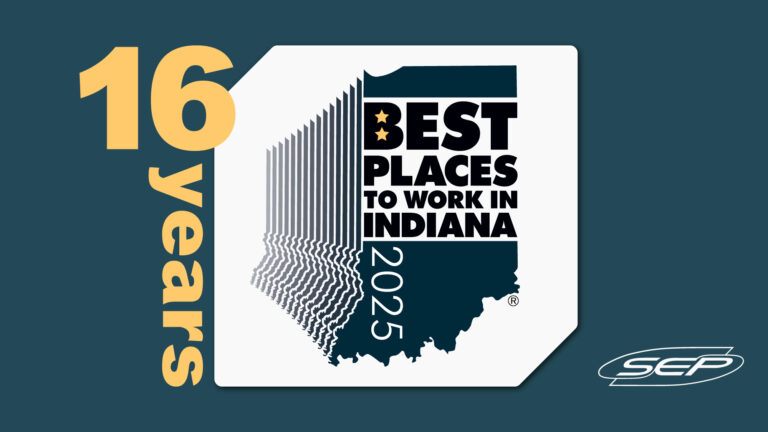 Best Places to Work in Indiana Logo with 