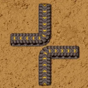 Example animation of belt layout