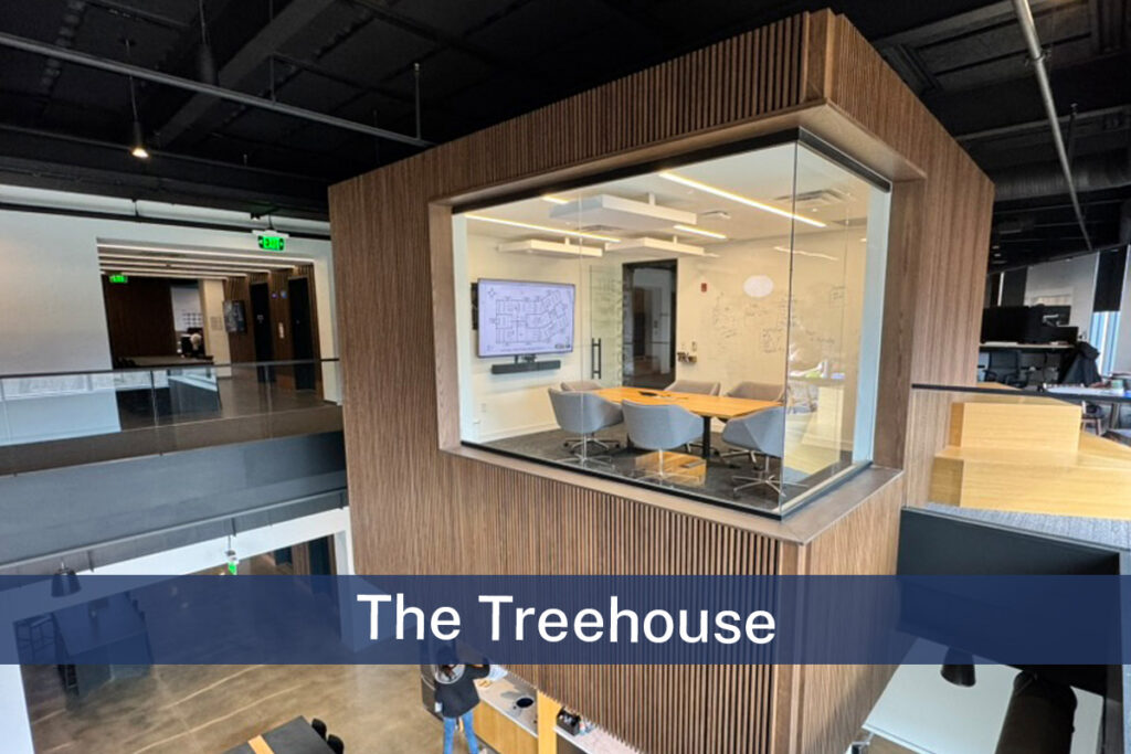 Picture of the meeting room called the Treehouse at SEP.
