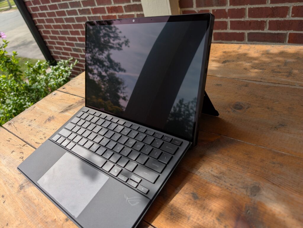 Tablet used for development with local LLMs